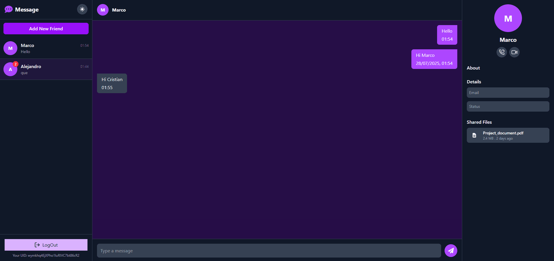Real-Time Chat App